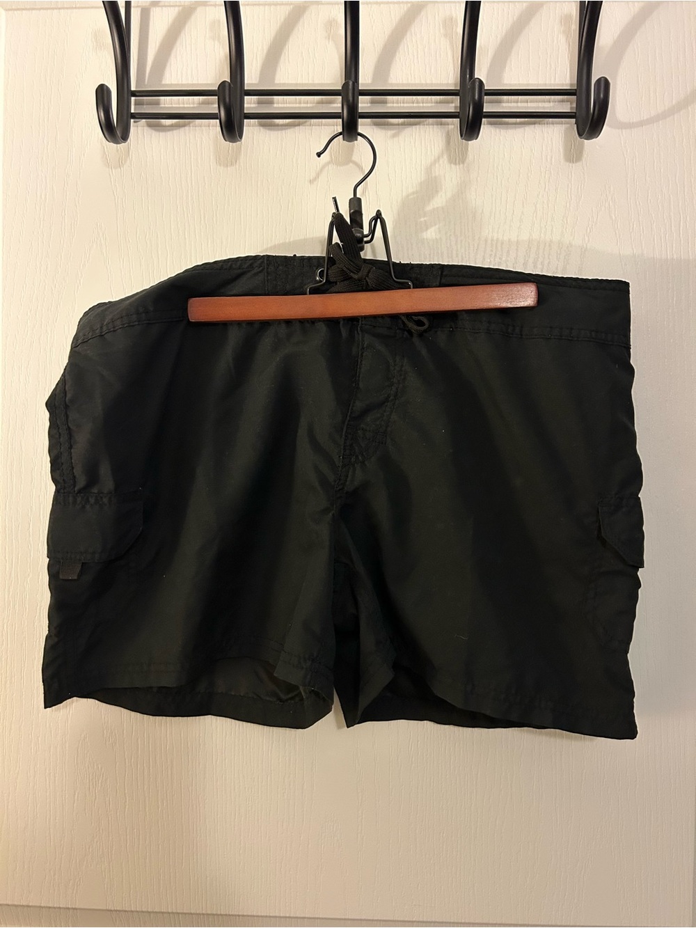 Kanu Surf Black Swim Shorts size 12
